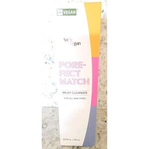 So Lo Vegan Pore-Fect Match‎ Milky Cleaner NIB Exp 9/25